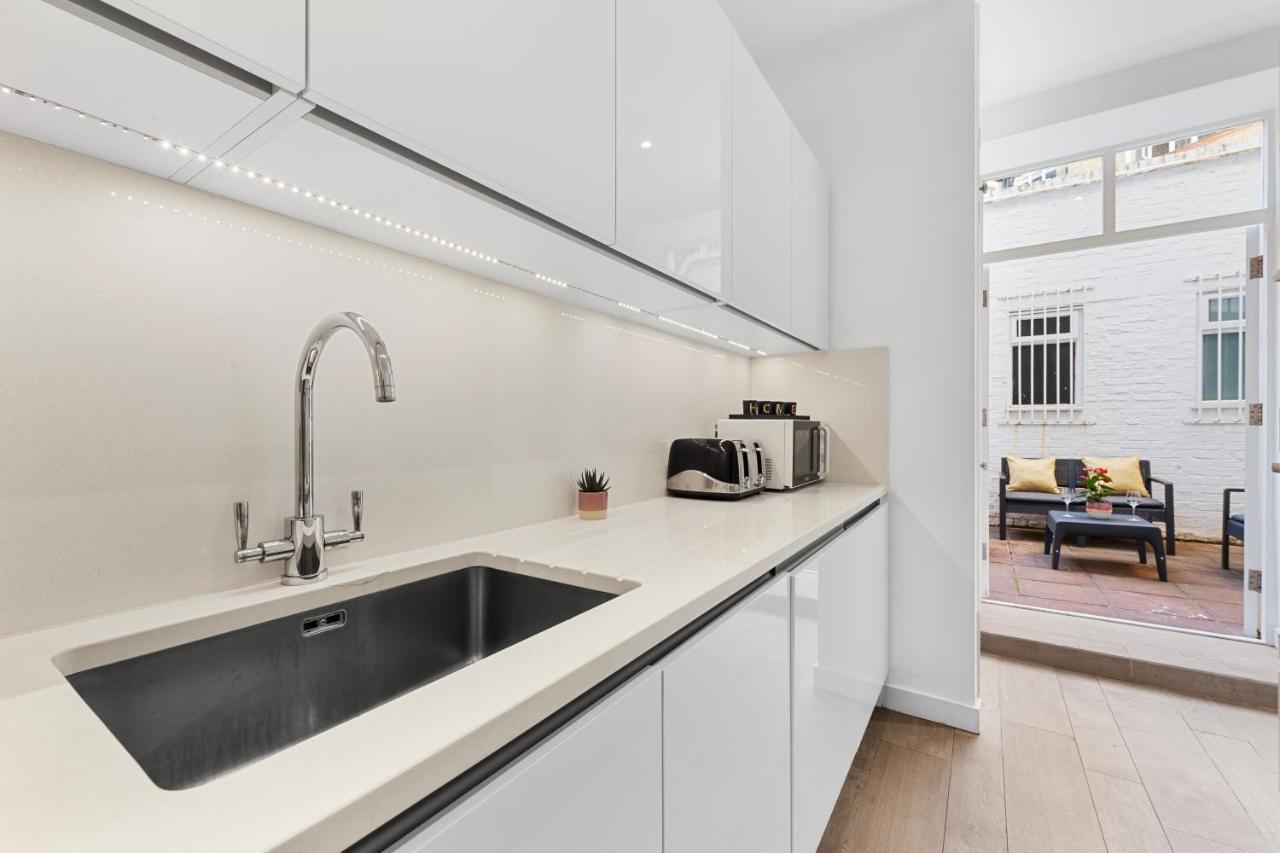 Harrods 2 Bed Lux Flat W/Patio Apartment London Exterior photo