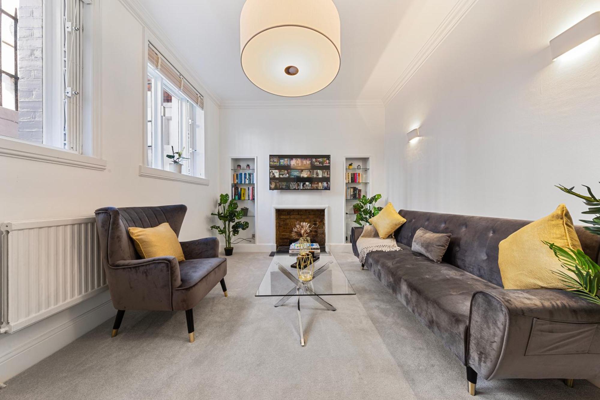 Harrods 2 Bed Lux Flat W/Patio Apartment London Exterior photo